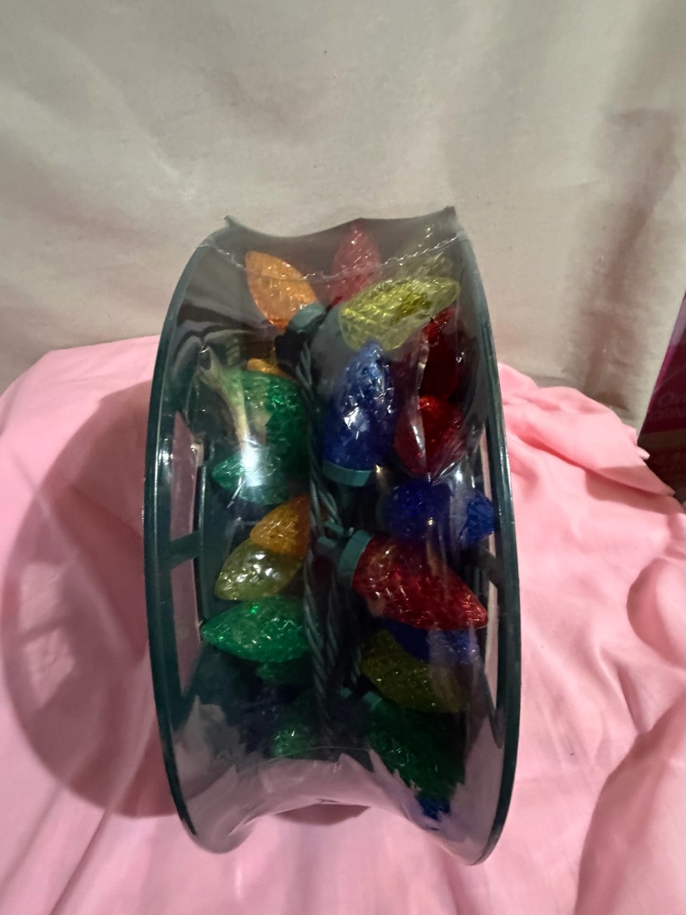 Multi-Colored C9 LED String Lights - 100 Count - Picture 3 of 3